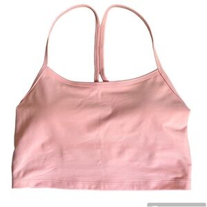Johnny Was Calme endurance cross back cami sports bra apricot peach NWT L